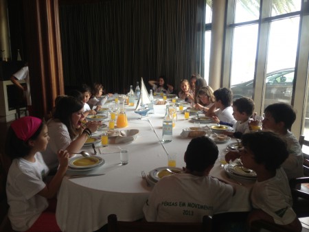 O merecido almoço no Alfoz